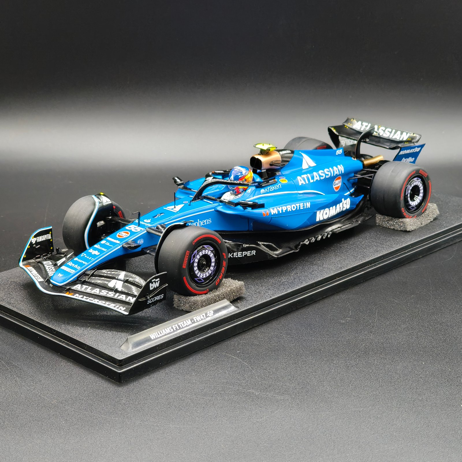 Williams FW47 Mercedes C. Sainz 2025 1:18